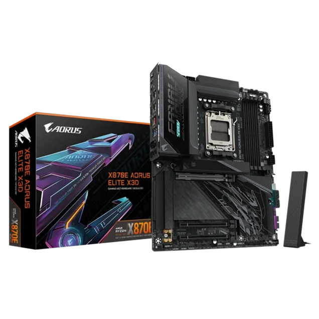Gigabyte AORUS AM5 X870E AORUS ELITE X3D Motherboard